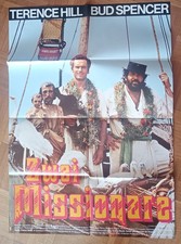 Filmplakat ZWEI MISSIONARE A1 Kinoposter Bud Spencer Terence Hill 1975
