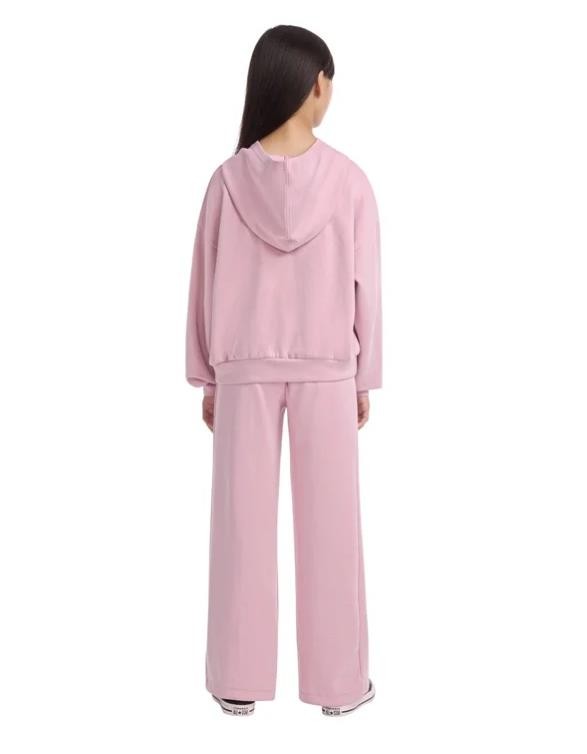 Converse Girls Boys Hoodie Sweatpants Pink 2-Piece Relaxed Fit Elastic Waist thumbnail 3