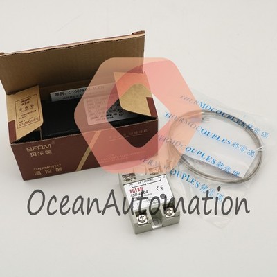 New 1 set REX-C100 Digital PID Temperature controller SSR k Type Thermocouple~