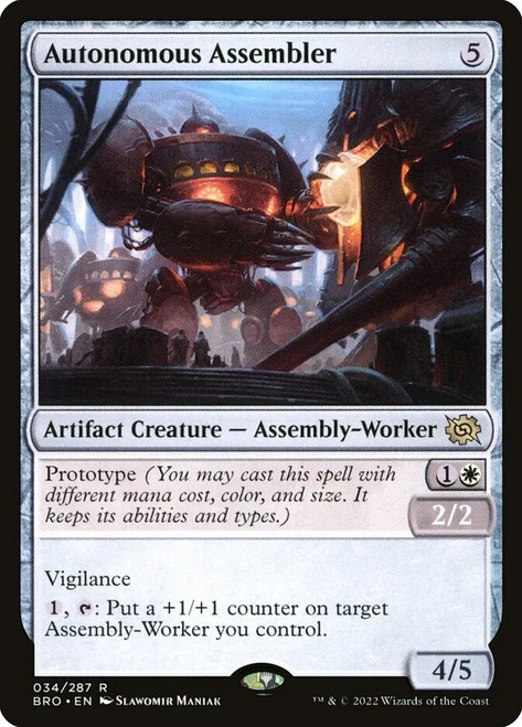 Autonomous Assembler [The Brothers' War] MTG