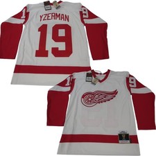 New 1983-84 Steve Yzerman #19 Detroit Red Wings Mens Mitchell & Ness Jersey $225