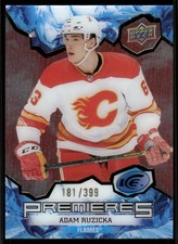 2021-22 Upper Deck Ice #151 Adam Ruzicka Red #/399