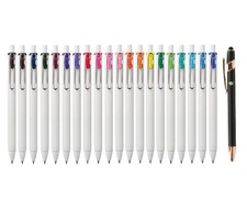 Gel Ink Ballpoint Pen 0.38mm 20 Colors Set UMNS38-20C Japan Import Stylus Pen