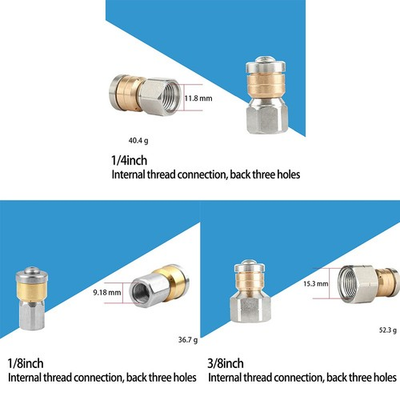 #ad Silver High pressure Cleaning Silver Pressure Washer Stainless Steel 303 AU $17.53