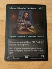 Jaheira, Friend of the Forest Etched FOIL - NM MTG CLB Baldur’s Gate