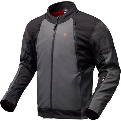 Modeka Men's Motorcycle Textile Jacket 6XL - Muva - In&Out Membrane Dark Grey-Black
