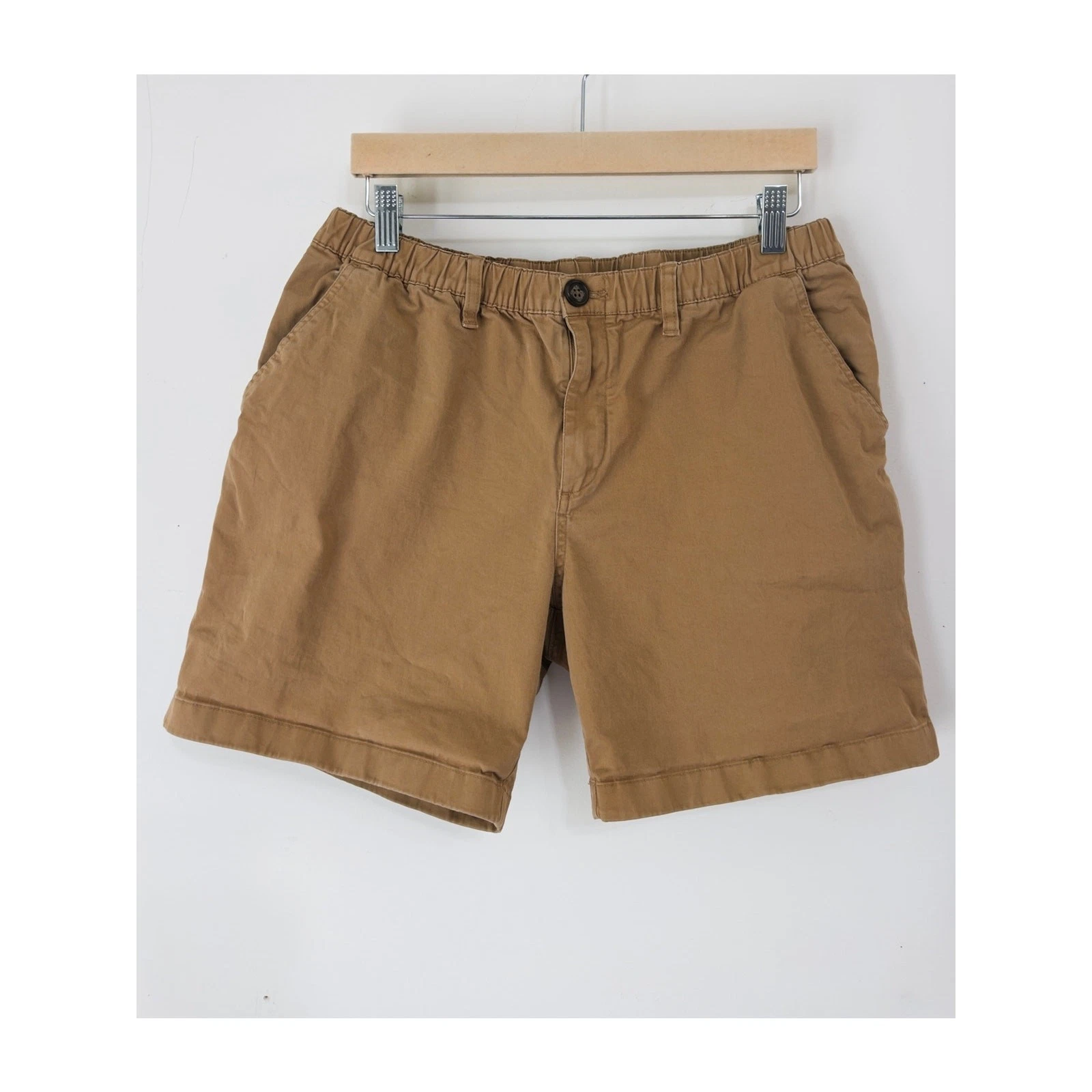 Chubbies Originals khaki men’s shorts sz L chino beach leisure travel weekend