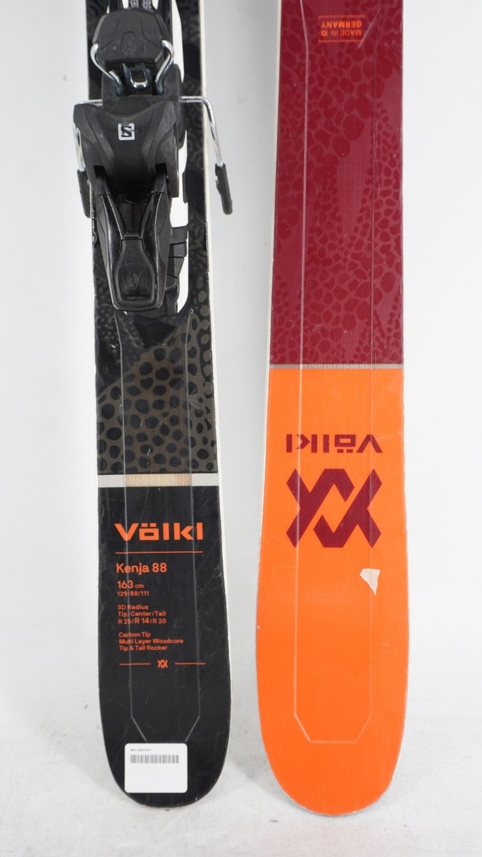Volkl Kenja 88 Demo Skis with Bindings - 163 cm Used | eBay