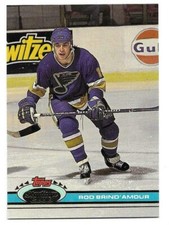 ROD BRIND'AMOUR 1991-92 STADIUM CLUB CARD NM-MT CONDITION