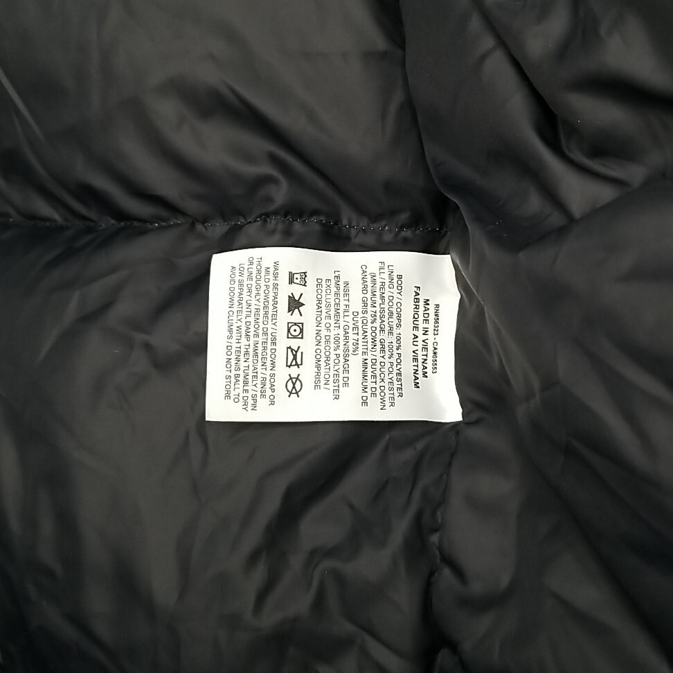 Nike Sportswear Shield Windrunner Down Fill Jacket Men XL Black White CU4406 133 thumbnail 6