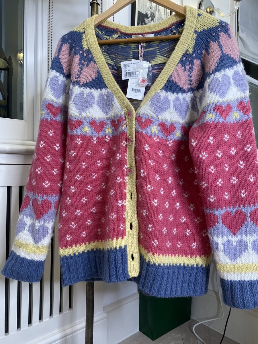 NEW 💥LOVEShackFancy deena cardigan L size With tag UK - Main Image