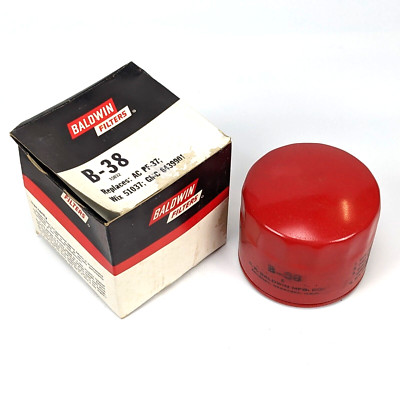 Baldwin B-38 Spin On Oil Filter - PF-37 Wix 51037 GM 6439901 PH3387A 70000-14691