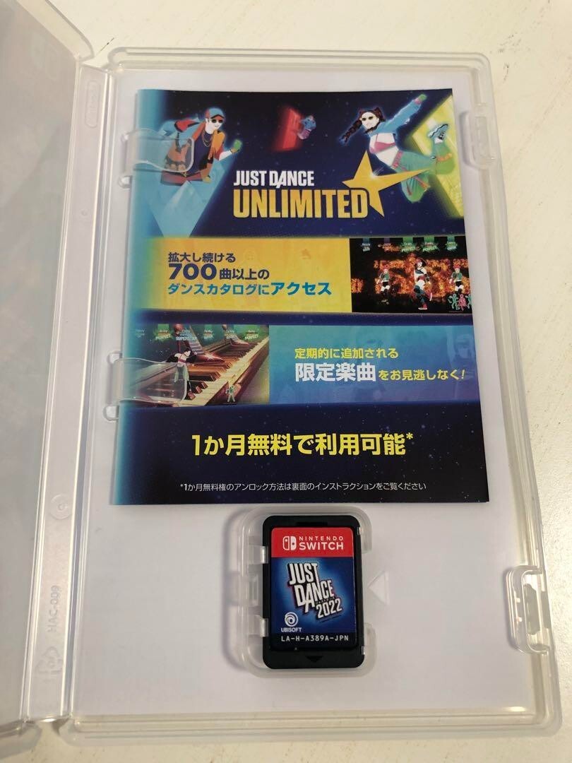 Just Dance 2022 Nintendo Switch Japanese ver English Chinese