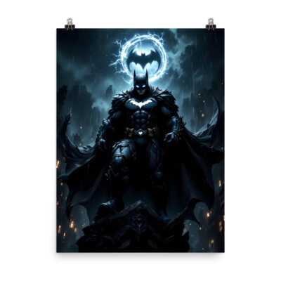 Batman DCU Wall Art Poster Print High Quality Gotham Knight DC Comic