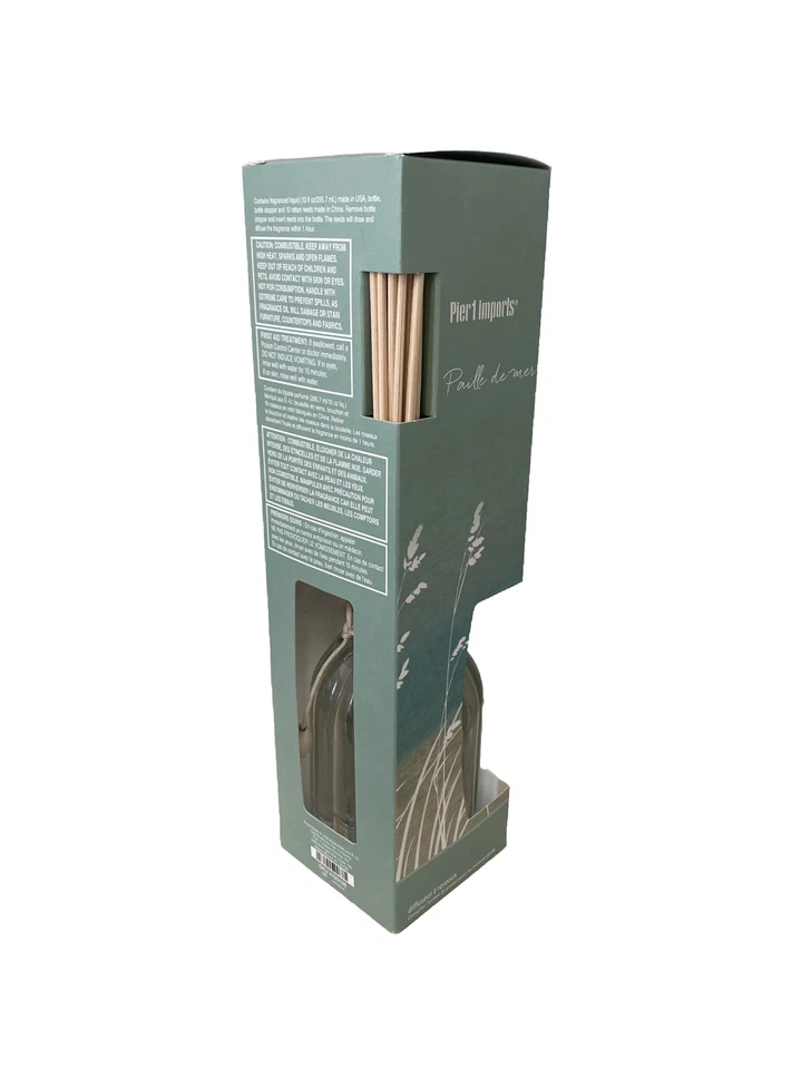 PIER 1 ONE IMPORTS Reed Diffuser SEA GRASS 10oz Original Box DISCONTINUED - Image 3 of 3