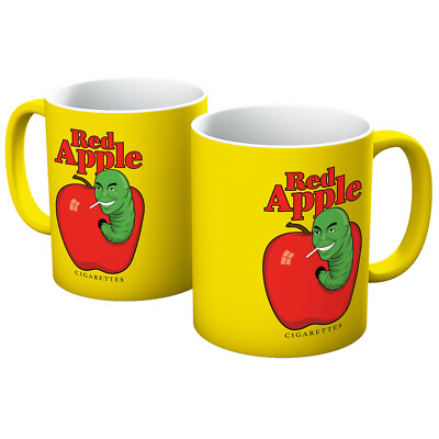 Roter Apfel Zigaretten Tarantino Film Film Requisite Becher Tasse Kaffee Tee alle Farben