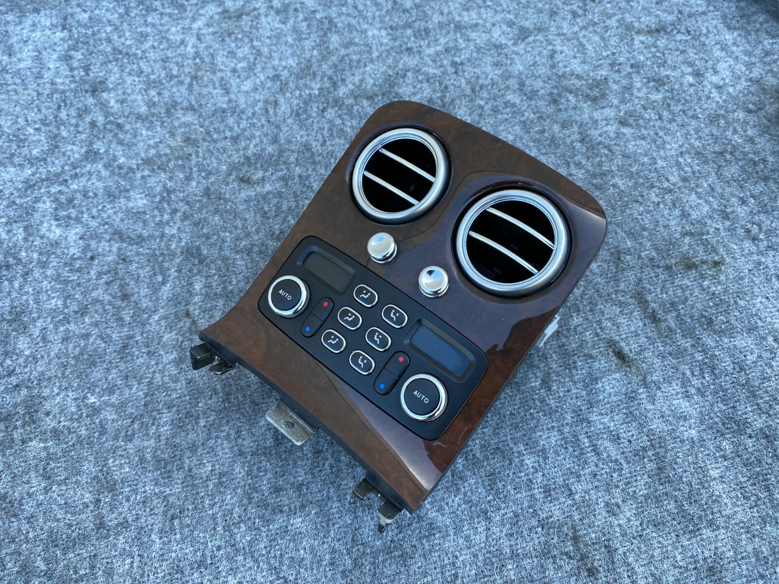 REAR AC CONTROL SWITCH WOOD CONSOLE BENTLEY FLYING SPUR OEM 05-08 CONTINENTAL GT
