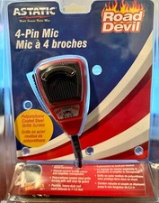 Road Devil RD104E Amplified 4-Pin 302-10036 Handheld Power CB Microphone NEW