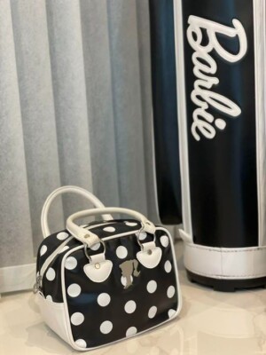 Pearly Gates Barbie golf [Discontinued brand] Caddy Bag/Shoe Bag
