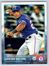 2015 Topps Series 1 Base #  175 Adrian Beltre - Texas Rangers
