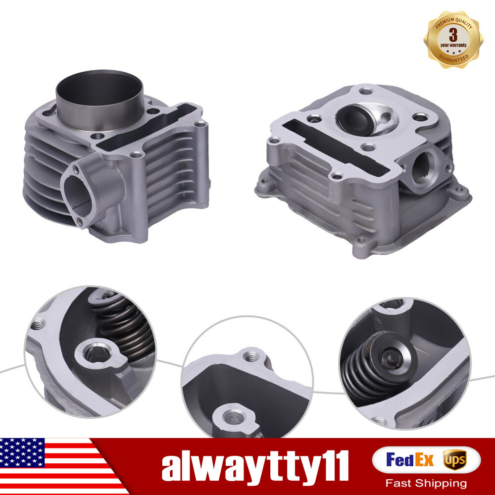For Gy6 150cc 61mm Engine Rebuild Kit Big Bore Cylinder Kit With Cylinder Head