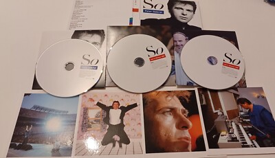 Peter Gabriel ''So''+''Live Concert''+Fotokarten Im Box Set Deluxe, 2012