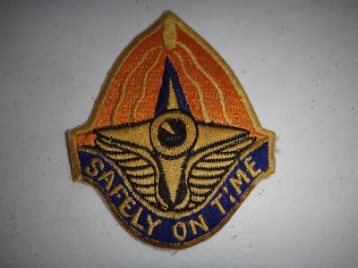 US 24th Aviation Company Mit Motto SAFELY ON TIME Vietnamkrieg Abzeichen