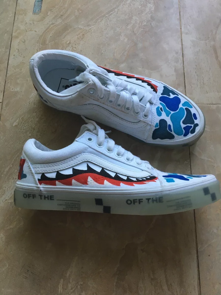 Vans, Shoes, Custom Supreme Vans