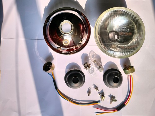 2 Phare 7 " Pouce Lucas 700 & Pilote Rhd Ampoule Phare avec Support - Photo 3 sur 5