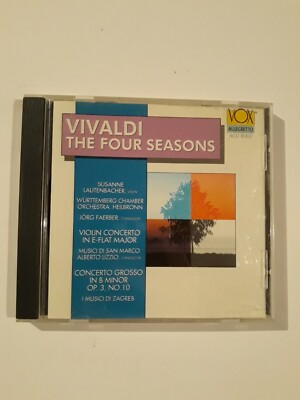 4 Seasons / Violin Concerto [CD] Music Programming Spring Summer Winter Autumn 