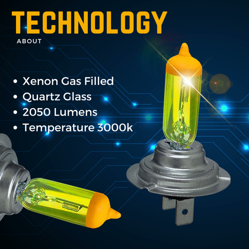 For Seat Leon 1M1 Xenon Yellow 100w Headlight 1999-2006 Low Beam Light Bulbs 12v - Picture 5 of 11