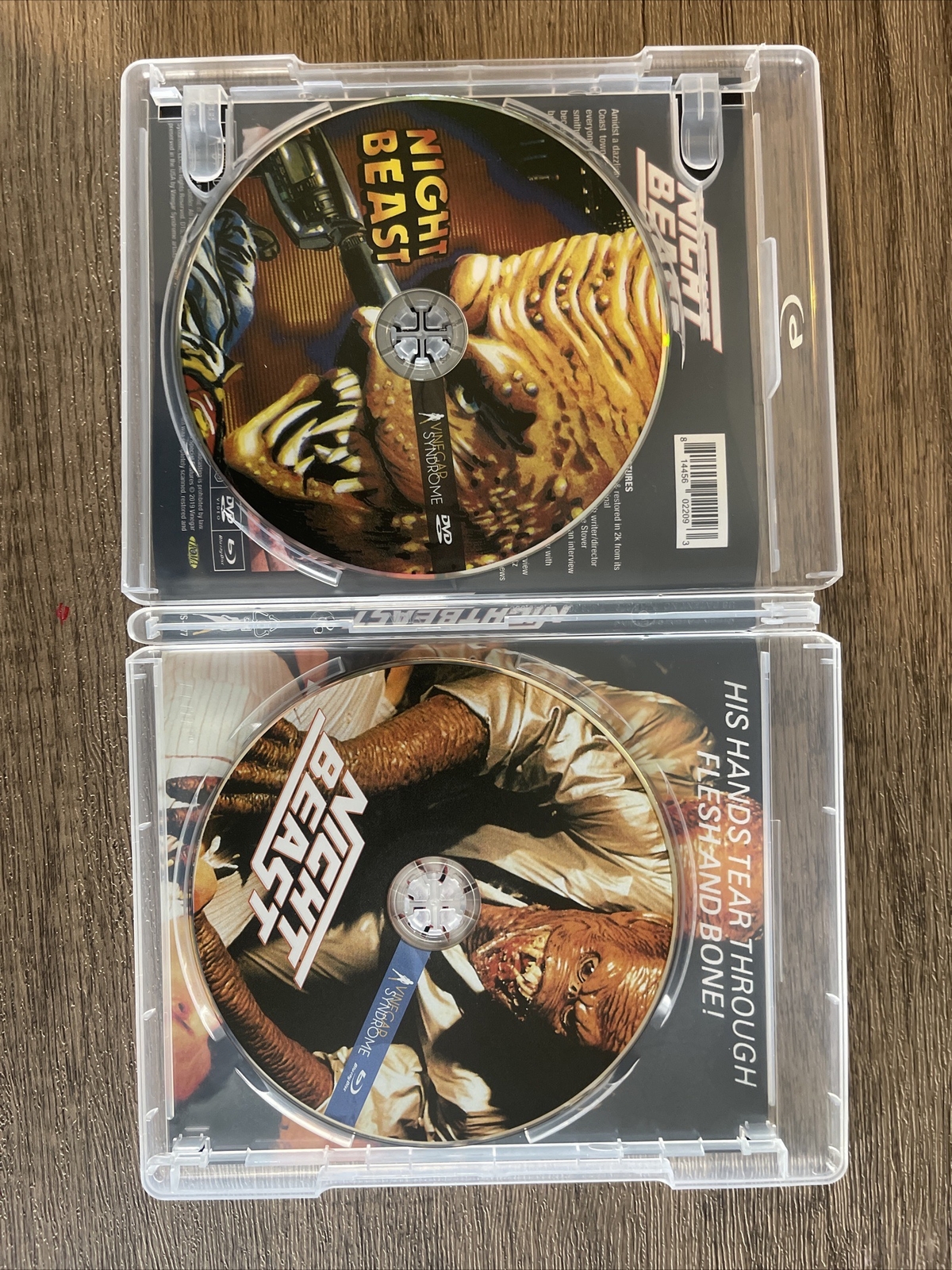 NightBeast Blu Ray/DVD Vinegar Syndrome With Original Limited Ed. OOP