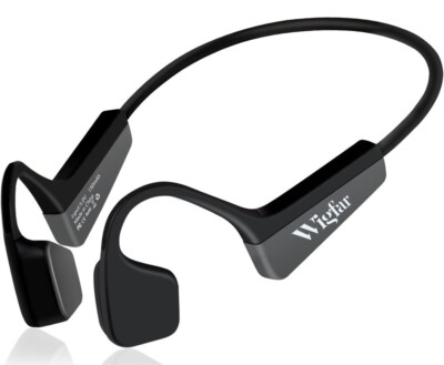 Bone Conduction Open-Ear Bluetooth Sport Headphones, Premium Wireless Over-Ea...