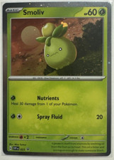 Pokemon TCG - Smoliv SVP23 - Black Star Promo -  NM