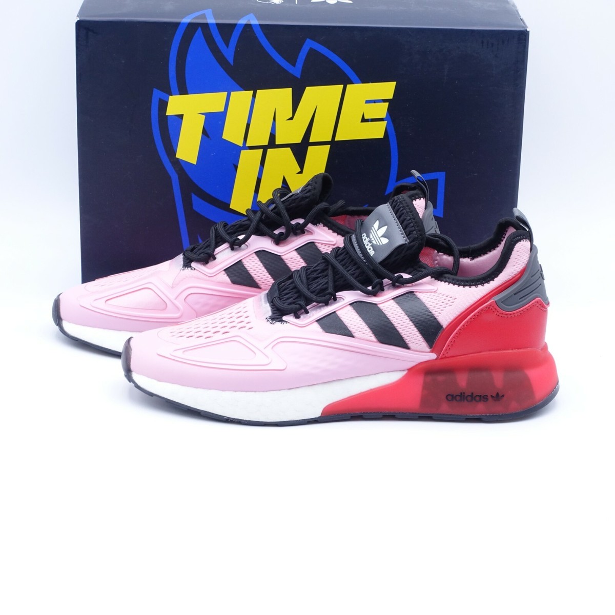 Size 9.5 - adidas Ninja x ZX 2K Boost Time In - True Pink Size 9.5 - adidas Ninja x ZX 2K Boost Time In - True Pink