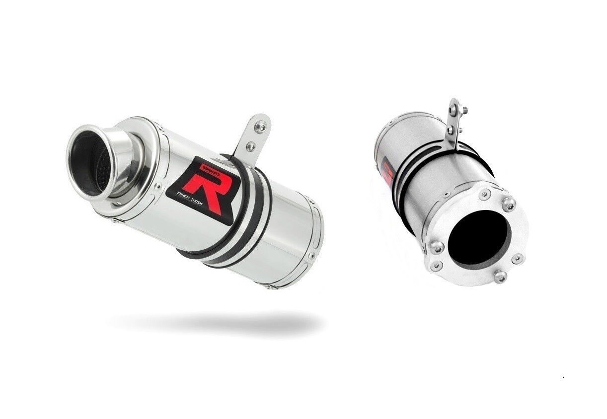 ZX9R 1998 - 2002 Terminale di Scarico Silenziatore GP1 DOMINATOR