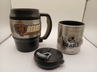 🏈 Chicago Bears 20 OZ TRAVEL MUG With Bottle Opener & Coozie NFL Football 🏈 