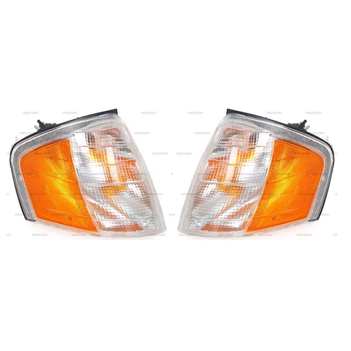 Pair Front Corner Lamp Turn Signal Lamp For 1994-2000 Mercedes Benz C Class C220 - Picture 2 of 9