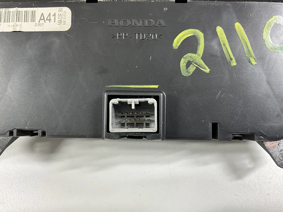 2017 Acura MDX AC HEATER controle climático 79650-TZ5A411-M1 FABRICANTE DE EQUIPAMENTO ORIGINAL - Imagem 4 de 4