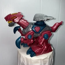 Hap-P-Kid M.A.R.S. Ultimate Dinoforce Cybotronix Dino Robot Red Raptor.