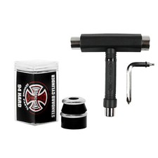 Independent Skateboard Bushings Cylinder Black 94A With Krown T-Tool