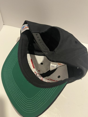 Vintage 80s NBA Official Chicago Bulls SnapBack Hat Cap Black HTF 90s Y2K Logo - Picture 7 of 12