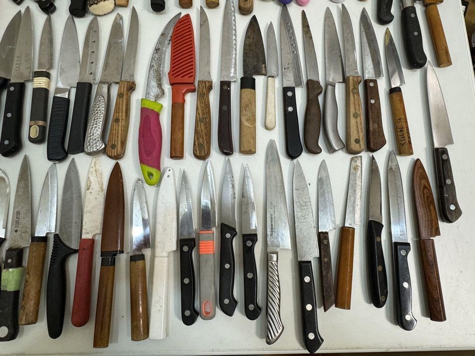 Japanese kitchen knife Chef knife Hocho set in bulk_08 eBay