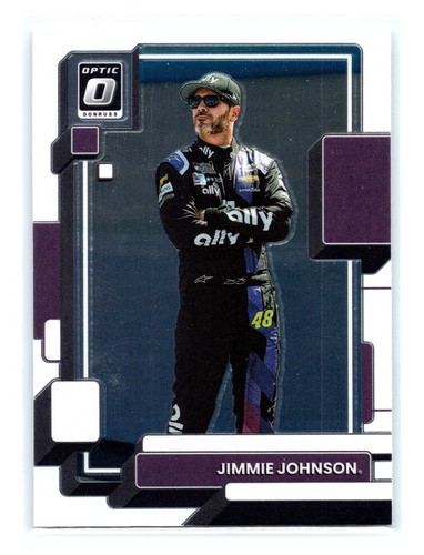 Jimmy Johnson Rookie Card 2023 Panini Donruss Optic Racing Card #43 Jimmie Johnson | eBay