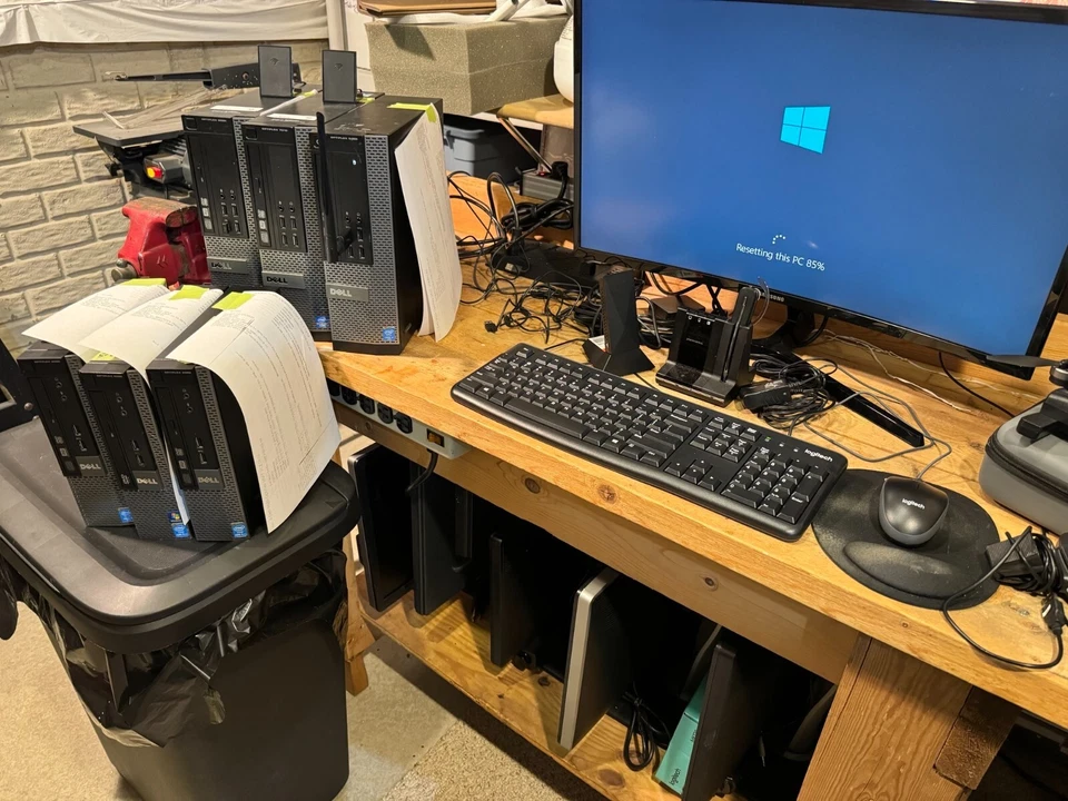 Computadora de escritorio Dell i5 USFF PC 8 GB RAM 500 GB SATA HD Windows 10 Pro Wi-Fi (3) Foto 3 de 4