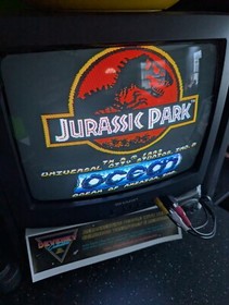 Nintendo NES - JURASSIC PARK, Cartridge & Manual, 1993, TESTED, Vtg Video Game