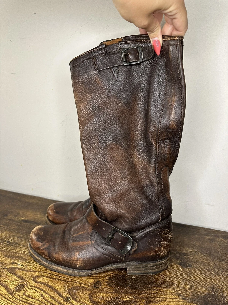 Frye boots hotsell veronica slouch sale