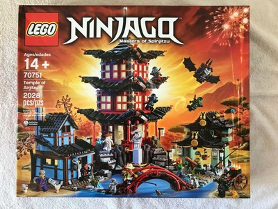 lego ninjago temple of airjitzu ebay