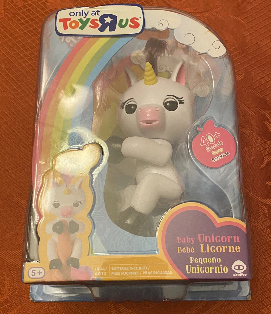 Fingerlings Baby Unicorn GIGI Toys R Us Black Authentic Fingerling