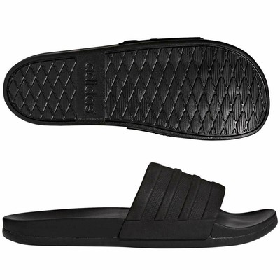 adilette comfort slides men's black